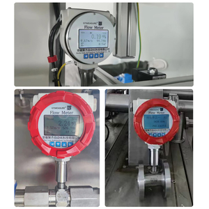 מערכת מד מים חכמה טורבינת מד זרימה ss304 פולס 4-20ma rs485 חיישן זרימה דיגיטלית למים - Product Image 5