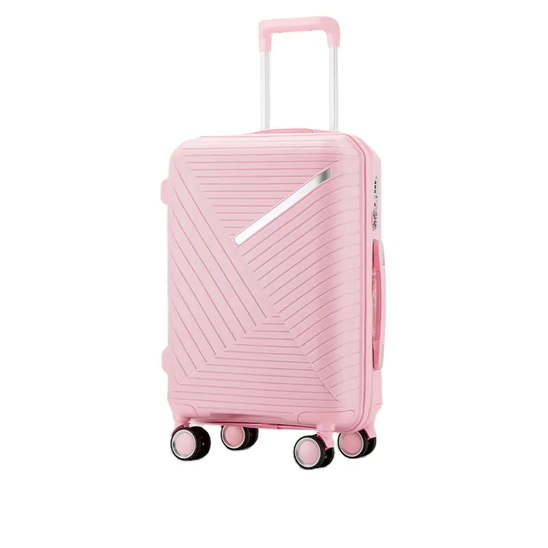 Neue anpassbare LOGO PP Trolley großen Koffer Großhandel ABS PP große Koffer abdeckung Reisetasche benutzer definierte Reisegepäck
