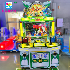 Fungspace เครื่องเล่นเกมแลกของรางวัล, เครื่องเล่นวิดีโอหน้าจอ43นิ้วเล่น2คนเกมยิงปืนใช้เหรียญ - Product Image 4