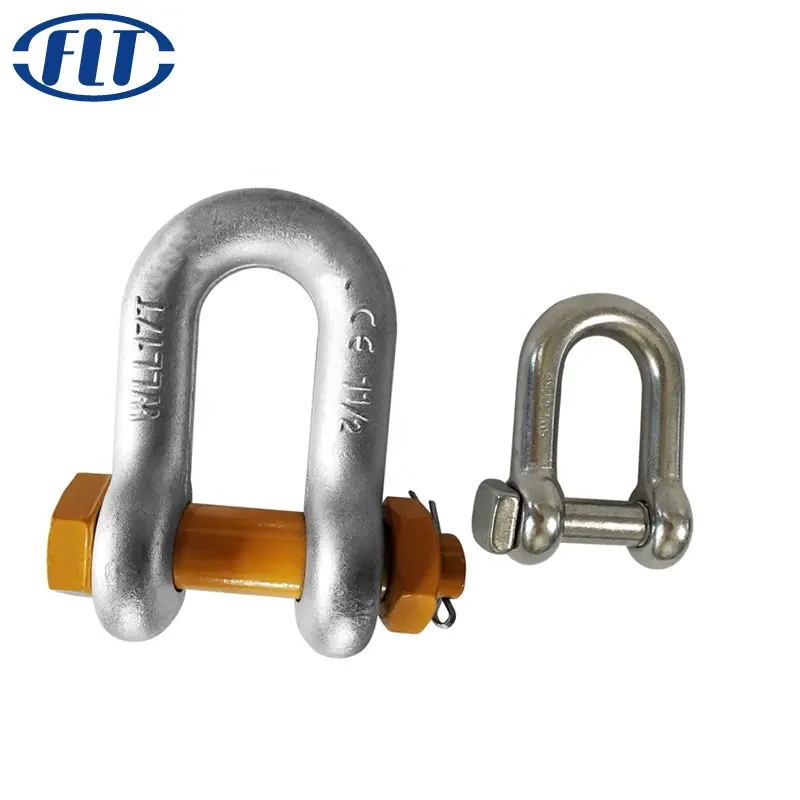 Galvanis Drop tempa G2150 US tipe Dee Shackle dengan baut keamanan Pin