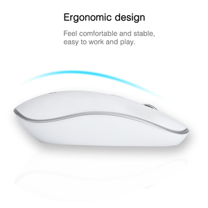 Teclado y ratón inalámbricos ultrafinos personalizados de 2,4 GHz, conjunto de ratón y teclado inalámbrico USB de tamaño completo para ordenador PC - Product Image 6