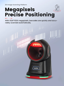 XB-8608 Syble Medical <strong>Android</strong> 1D 2D <strong>QR</strong> <strong>Code</strong> Scanner Desktop Omnidirectional Barcode Scanner - Product Image 4