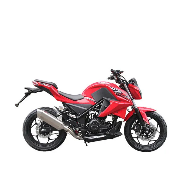 Çin 400CC benzinli sokak sportbike motosiklet tek silindirli yarış motosikletleri satış