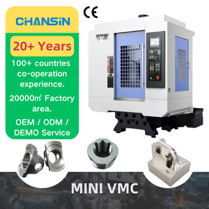 Interfaz fácil de usar Chansin 3 4 5 ejes con mesa de rotación CNC vertical VMC 640 cnc centro de mecanizado vertical - Product Image 1