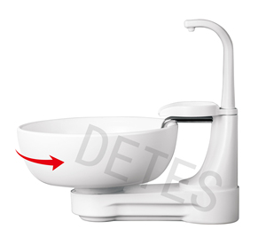 Economic <strong>Computer</strong> Controlled Dental Unit Chair CE/ISO Approved in Europe Type TS-TOP300 Standard in Detes Dental Factory - Product Image 4