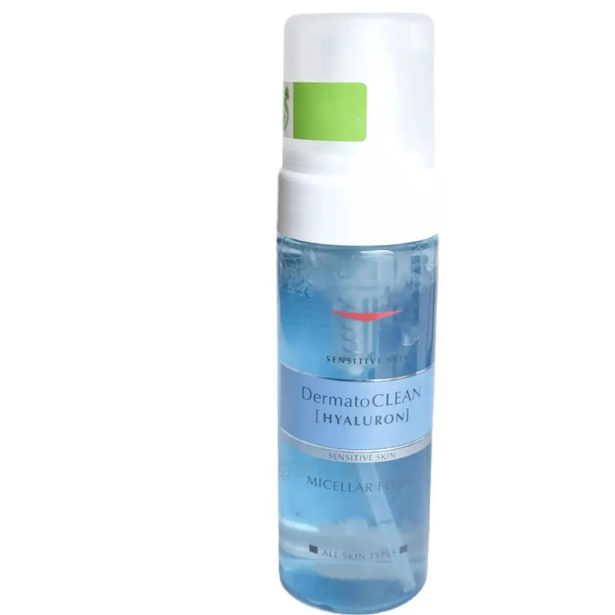 Hydrating berbusa harian pembersih dengan asam Hyaluronic 5 FlOz biru grosir berbusa pembersih Rin