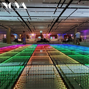 2021 New New Design Sound <strong>DMX</strong> <strong>Control</strong> 0.5*0.5m RGB Full Colors Led Dance Floor - Product Image 2
