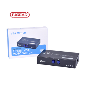 FJGEAR 1920*1440 Manual 2X1 VGA <strong>Video</strong> <strong>SWITCH</strong> <strong>2</strong> <strong>Input</strong> <strong>1</strong> <strong>Output</strong> VGA <strong>Switch</strong> Wide Screen Kvm Usb <strong>2</strong> Port Vga <strong>Switch</strong> Selector - Product Image 6