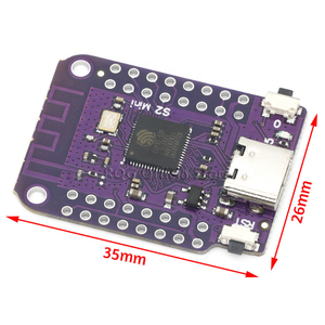 บอร์ด WiFi ไอออท S2ใช้ V1.0.0ขนาดเล็กโมดูล ESP32-S2 ESP32-S2FN4R2 4MB แฟลช2MB PSRAM