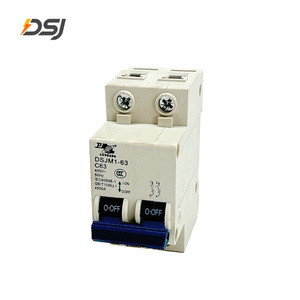 Minyatür devre kesiciler Mcb 1P 2P 3P 4P türleri Ac 6A otomatik anahtar güneş ve elektrik sanayi uygulamaları için - Product Image 6