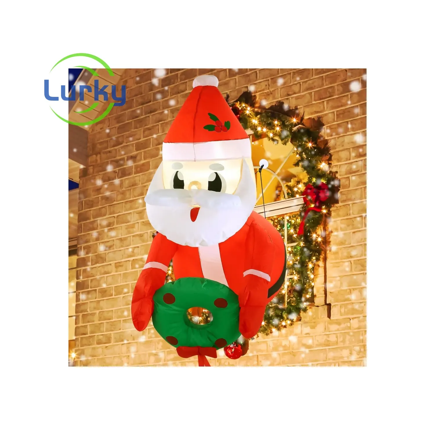 Weihnachtsgeschenk für draußen Aufblasbare Werbung Pvc aufblasbarer Schneemann Weihnachtsbaum für Feiertag Werbung und Werbung