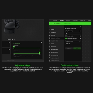 Razer tártaro Pro Gaming teclado 32 llaves programable retroiluminación teclado con cable (negro) - Product Image 3
