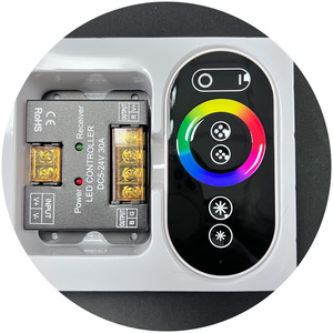 LED <strong>Controller</strong> 6key Touch RF Remote Control <strong>PWM</strong> Dimming 12V 24V Single Daul Color Mono CCT RGB Led Strip Light <strong>Dimmer</strong> <strong>Controller</strong> - Product Image 2