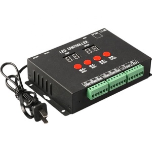 Программируемый полноцветный контроллер светодиодной полосы DMX512 диммеры AC85-265V светодиодные драйверы контроллеры
