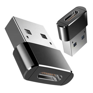Xput Type <strong>C</strong> Adapter Type <strong>C</strong> <strong>USB</strong> <strong>C</strong> Female to <strong>USB</strong> 2.0 Male OTG Adapter Converter Support 12V 3A PD Fast Charging - Product Image 1