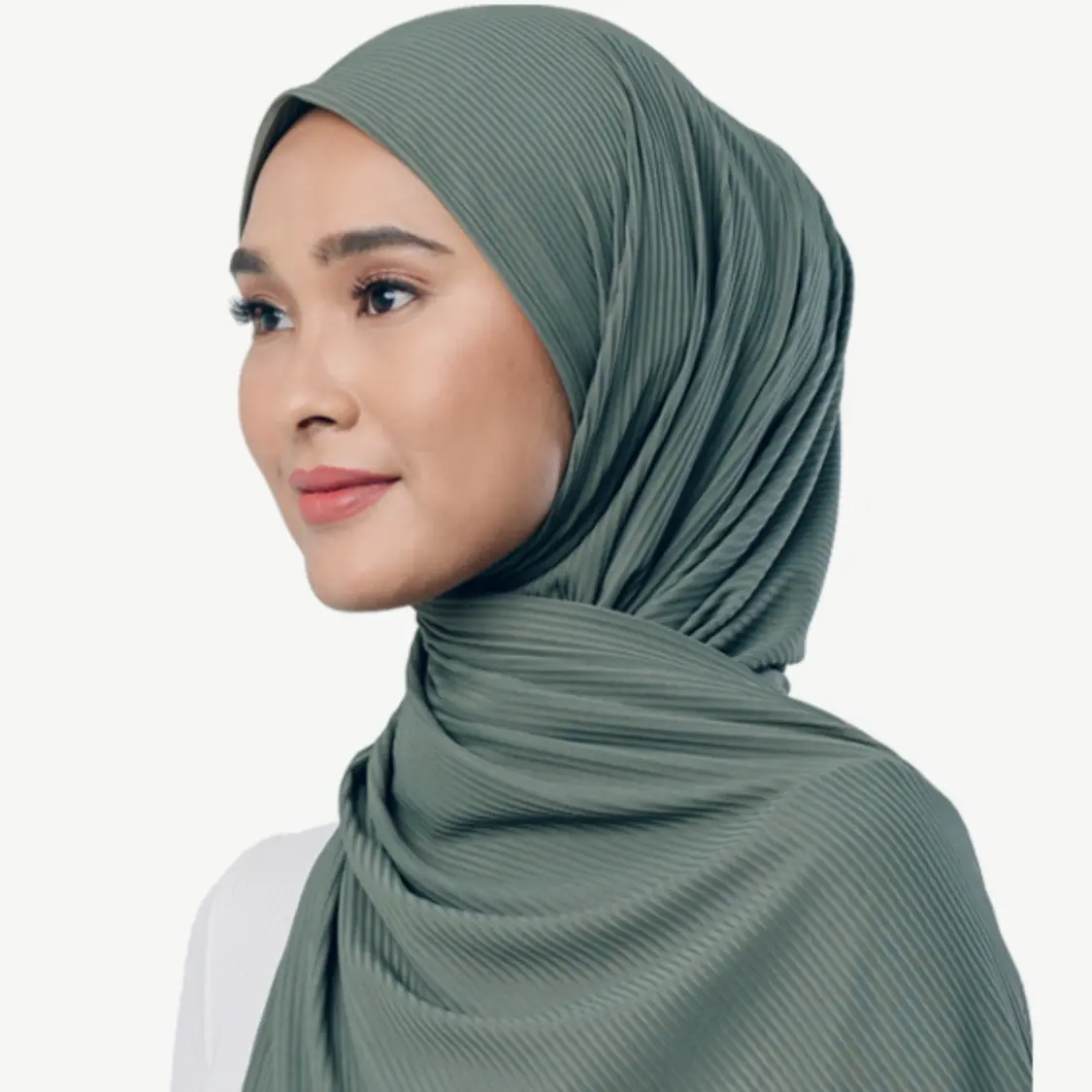 Maglia elasticizzata lavorata a maglia all'ingrosso scialle musulmano moda morbida hijab foulard elasticizzato di alta qualità sciarpa tinta unita stole femminili hijab