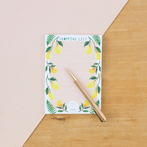 Bloc de notas con impresión personalizada, libreta pequeña con diseño de limón - Product Image 3