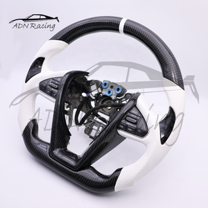 พวงมาลัยคาร์บอนไฟเบอร์แบบกำหนดเองสำหรับ Nissan Maxima 2016 + - Product Image 6