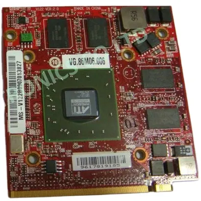 ラップトップビデオカードHD3650グラフィックスカードM86ME for ACER ATI radeon 1GB DDR2 win7 pci-express