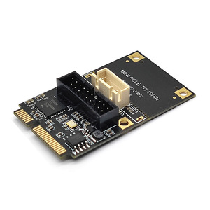 迷你PCI-E至USB 2.0接口扩展适配器，用于通过迷你PCI-E计算机附件扩展台式机二手USB 2.0 - Product Image 4