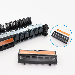Panel de conexiones RJ45 de red Gigabit integrado Cat6 sin blindaje con módulos para aplicaciones de telecomunicaciones - Product Image 6