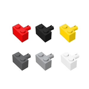 Bloque de construcción de plástico 2458 ladrillo 1x2 de un solo lado con ladrillo de perno liso educativo 44865 juegos de ladrillos MOC Diy para juegos de niños - Product Image 1