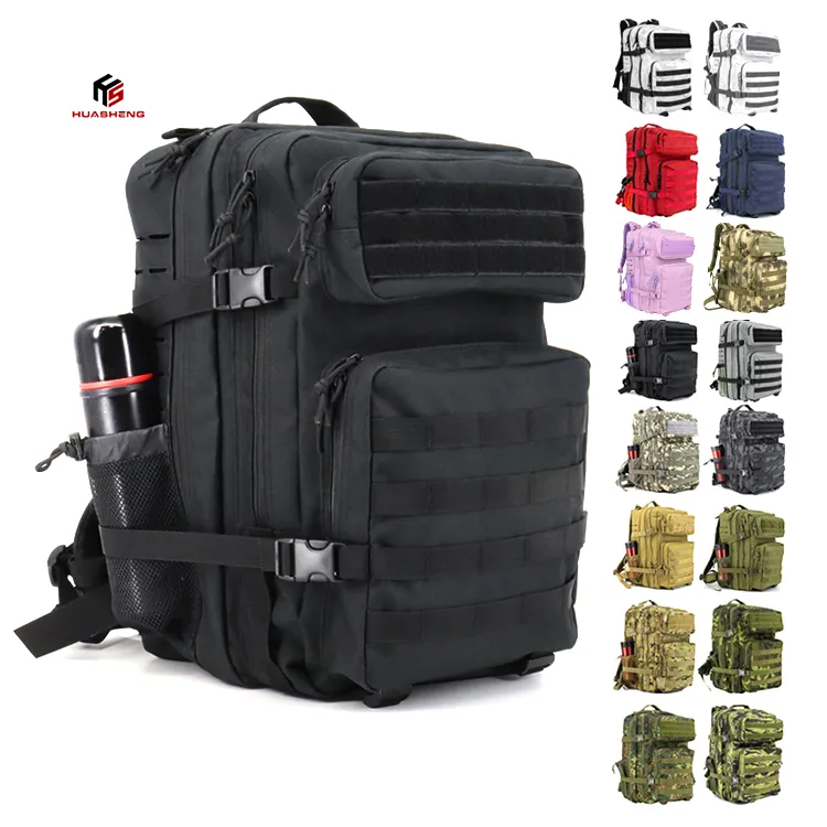 45L borsa impermeabile zaino mimetico palestra Fitness zaino da viaggio mochila camuflada zaino tattico da uomo