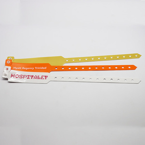 13.56MHz una volta utilizzare braccialetti di identificazione in vinile per uso ospedaliero RFID in PVC medicali usa e getta RFID - Product Image 2
