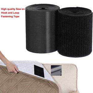 Sew-<strong>On</strong> Elastic <strong>Hook</strong> and <strong>Loop</strong> Fastening Tape with Injection <strong>Loop</strong> for DIY Crafts Sewing Accessories - Product Image 2