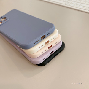 U & Q เคสโทรศัพท์ TPU นิ่มกันรอยขีดข่วนโลโก้ออกแบบเองเคสโทรศัพท์มือถือสีสันสดใสสำหรับ iPhone 11 /12 /13/14/15PROMAX - Product Image 5