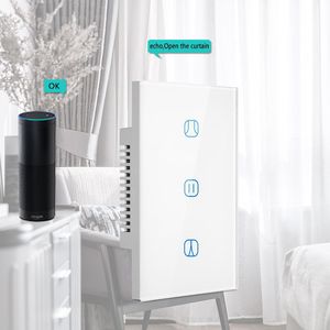 Avvolgibili Wifi Smart interruttore a tendina interruttore Touch Graffiti telecomando vocale intelligente Timer ci cambia regolamenti - Product Image 1