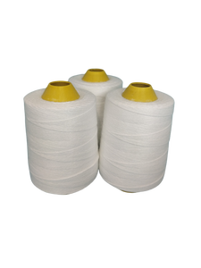 100% Spun Polyester may chủ đề 40/2 độ bền cao nhuộm khuôn mẫu sợi 5000yds màu sắc khác nhau cho quần áo - Product Image 2