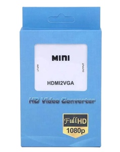 HD 1080P <strong>HDMI</strong> to <strong>VGA</strong> Converter With Audio HDMI2VGA Adapter Connector for PC Laptop to HDTV Projector Converter <strong>HDMI</strong> 2 <strong>VGA</strong>
