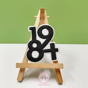 独特形式的个性化补丁: 独一无二的刺绣配件的Merrow边框细节 - Product Image 5