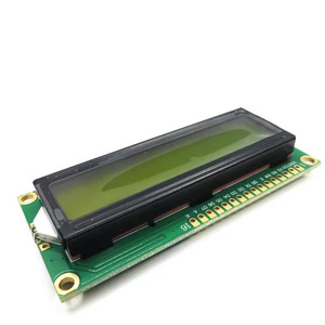 1 STÜCK LCD1602 1602 Modul Blauer grüner Bildschirm 16x2 Zeichen LCD-Anzeige modul Blaues Schwarzlicht - Product Image 4