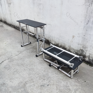 Çıkarılabilir katlanır taşınabilir montaj kontrol kulesi DJ Stand standı masa için Pioneer CDJ 3000 Denon SC6000 CD çalar - Product Image 6