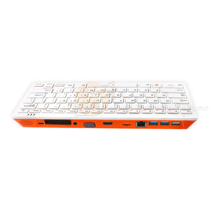 Nuevo Mini PC Orange Pi 800 en un teclado con procesador Rockchip RK3399 SoC + 64 bits