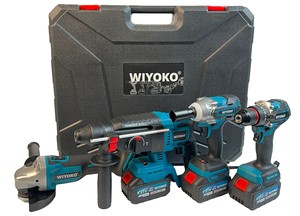 Büyük indirim 6 in 1 8 in 1 9 in 1 için mevcut satış MKT Combo güç araçları 4 kitleri aracı Set 20v Volt akülü matkaplar pil DIY - Product Image 5
