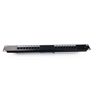 Patch Panel Cat5e UTP 1u 16 puertos Patch Panel con etiqueta de tarjeta - Product Image 2