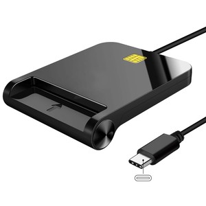 เครื่องอ่าน CAC USB C การเข้าถึงทั่วไปเครื่องอ่านการ์ดเข้ากันได้กับ Win Mac OS และ Linux - Product Image 1