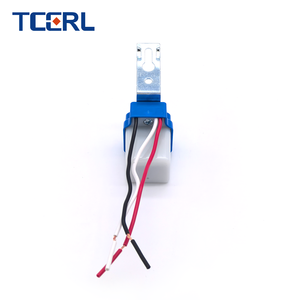 Controlador de interruptor de luz de lámpara de calle de Fotocélula de encendido y apagado automático sensible ajustable 10A para Sensor de Control de luz de calle AC 220V - Product Image 3
