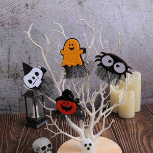 <span class=keywords><strong>2025</strong></span> Mới Phong Cách Vui Tóc <span class=keywords><strong>Clip</strong></span> Phụ Kiện Halloween Sáng Tạo Top <span class=keywords><strong>Clip</strong></span> Bí Ngô Ma Spider Đầu Bên Trang Trí - Product Image 3