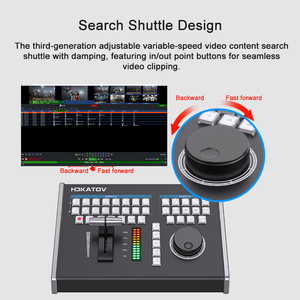 JJTS KT-KD61Vmix yavaş hareket video değiştirici 8 kanal t-bar kontrol paneli yayın sınıfı çok kanallı AVB kaynak anahtarlama - Product Image 4