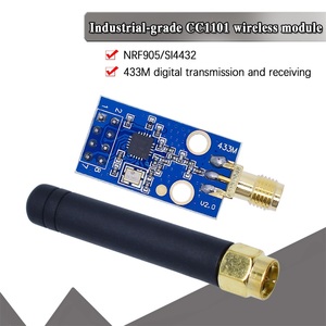 CC1101 Wireless-Modul mit drahtlosem Antennen-Transceiver-Modul 433MHz verbessert das Signal - Product Image 2