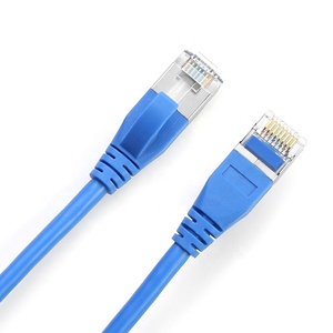 1m 2m 3m 5m 10m 20m RJ45 Sftp Cat5E yama kablosu Enthenet ağ kablosu Cat5e RJ45 kablosu Cat5e SFTP bilgisayar için - Product Image 1