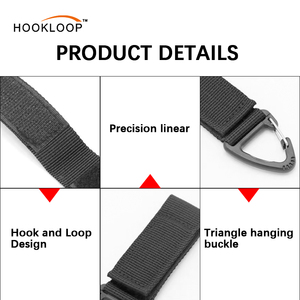 Toptan naylon bağlama cırt cırt kayış ile yürüyüş sırt çantaları aracı organizasyon seyahat aksesuarları için cırt cırt tasarım - Product Image 2