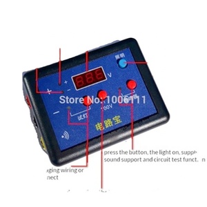 Kfz-Fahrzeugleistungstester-Werkzeug 12V 24V Multifunktions-Wartungs multimeter für automatische Stromkreise - Product Image 2