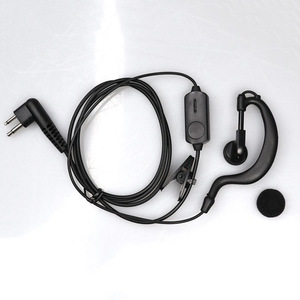 Nuevo árbitro intercomunicador auricular PTT gancho para la oreja auricular monoaural para FBIM/V6C PRO/V4C <span class=keywords><strong>PLUS</strong></span>/V6C/V4C con botón - Product Image 2