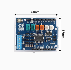 デュアルフルブリッジドライバー開発ボードArduin-o MOTOR SHIELD REV3 A000079 L298オリジナル