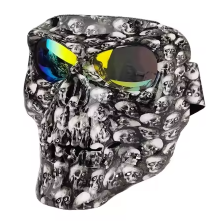 Monture grise, verres jaunes